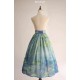 Cyans Qing Monet's Water Lilies Skirt(3 Colours/Full Payment Without Shipping)